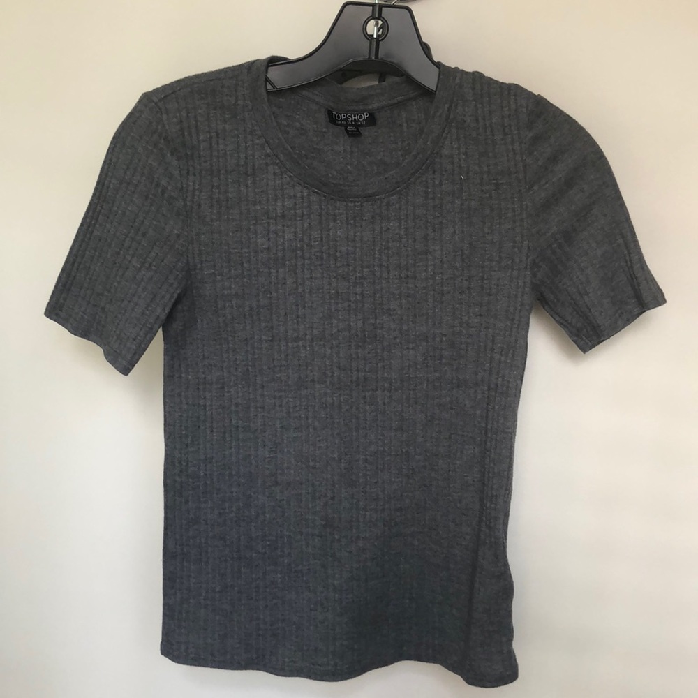 Dark Gray Top Shop T-shirt